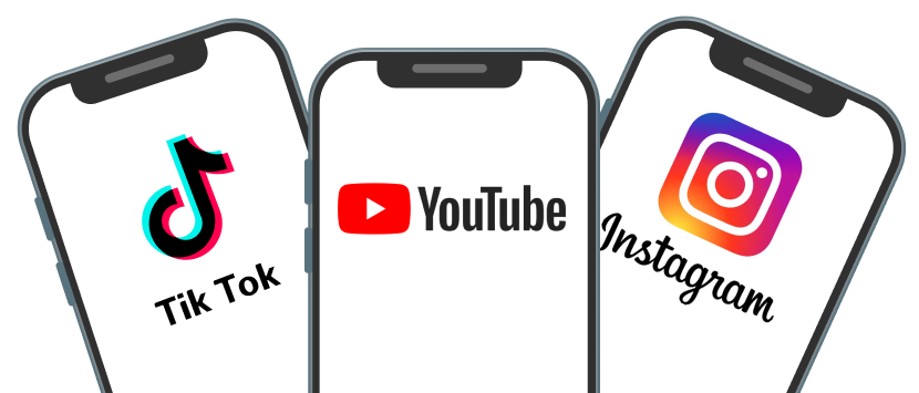 Telefonos social media